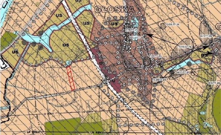 działka na sprzedaż - Miękinia, Głoska