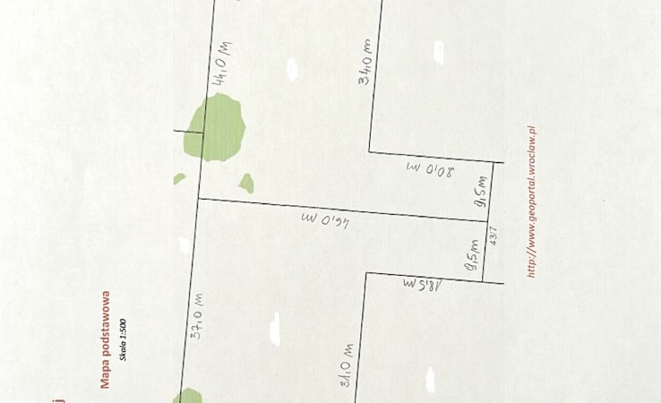 działka na sprzedaż - Wrocław, Fabryczna, Marszowice