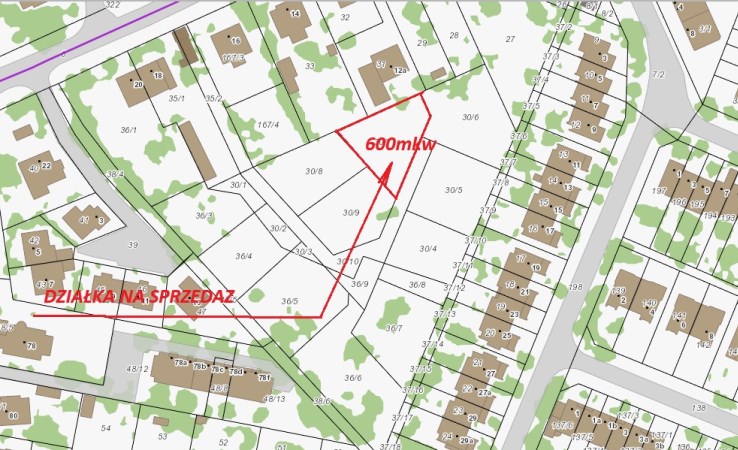 działka na sprzedaż - Wrocław, Krzyki, Ołtaszyn